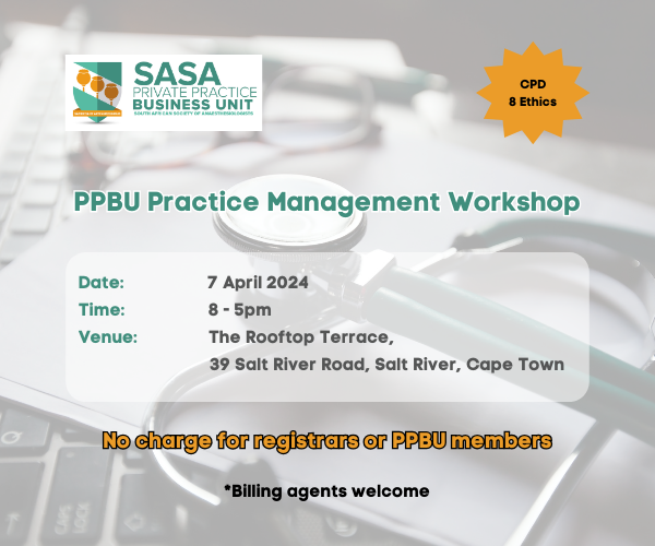 Practice Management Workshop | South African Society Of ...